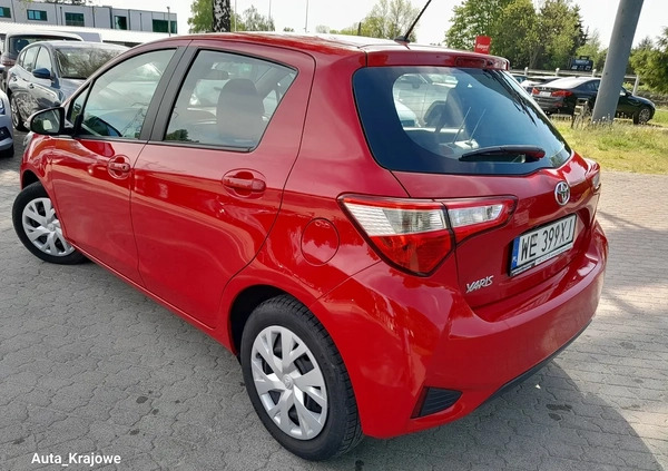 Toyota Yaris cena 54900 przebieg: 70000, rok produkcji 2019 z Krzeszowice małe 497
